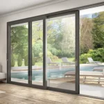 Pintu Aluminium Model Geser Minimalis